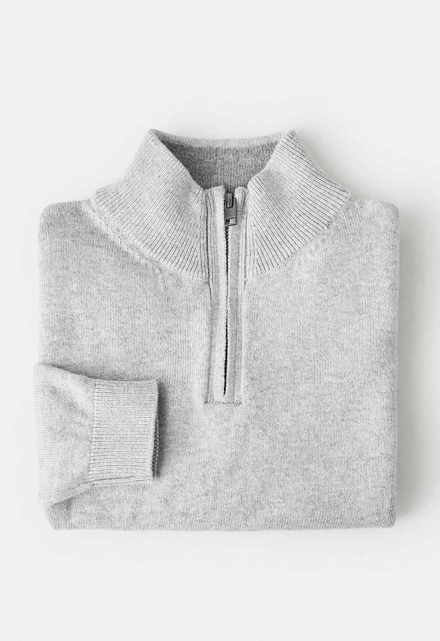 MANGO - Sweater HARRYB - Medium Gray