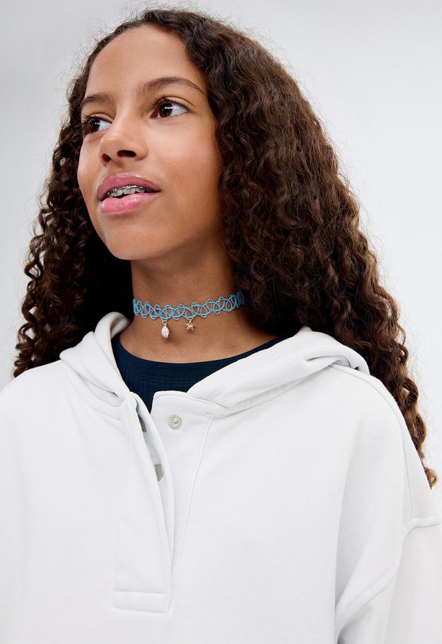 MANGO - Sweatshirt blueset - light/pastel blue