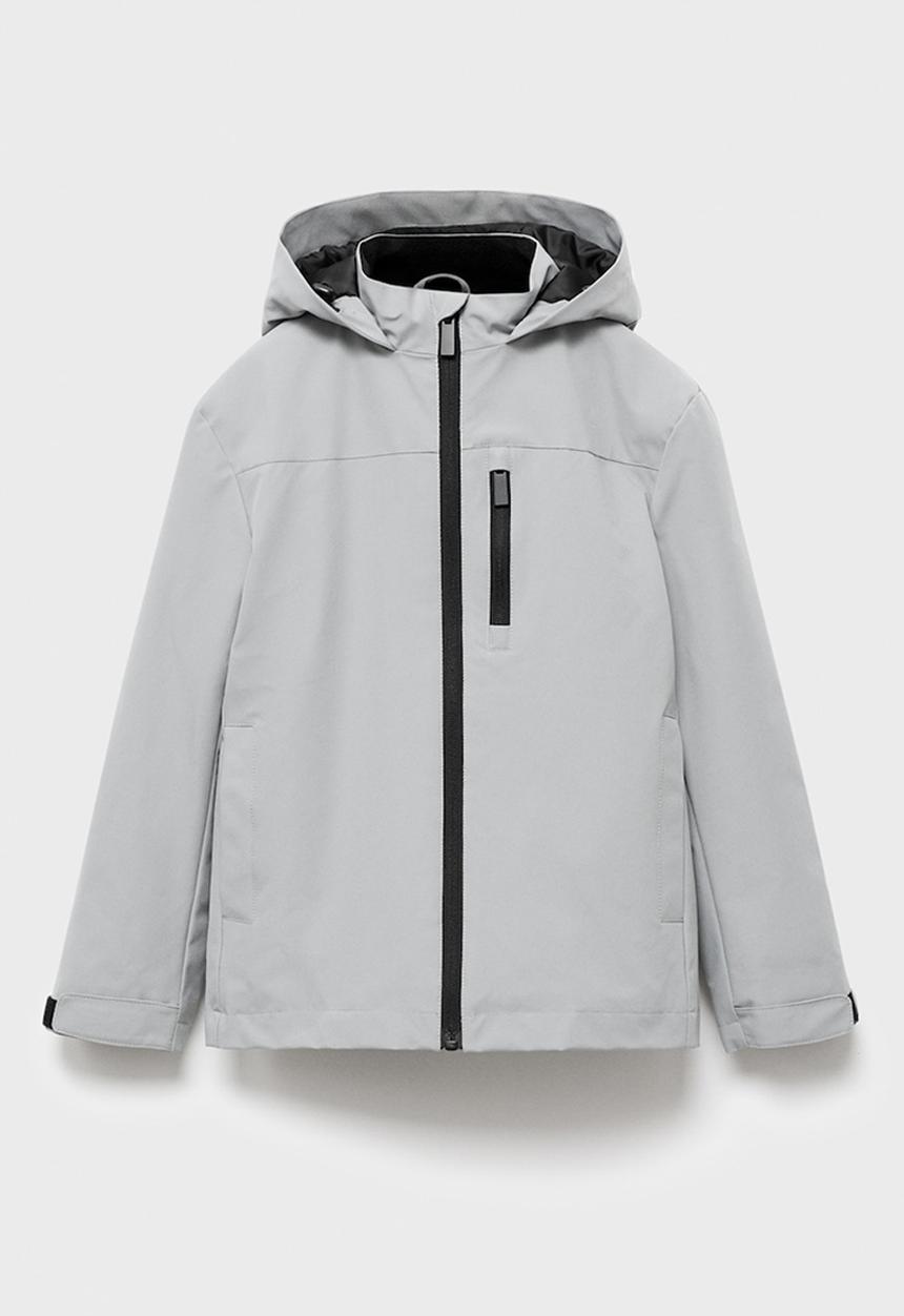 MANGO - Puffer coat hank - gray