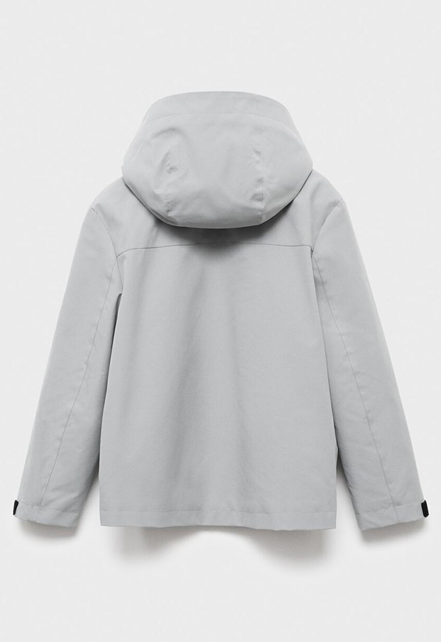 MANGO - Puffer coat hank - gray
