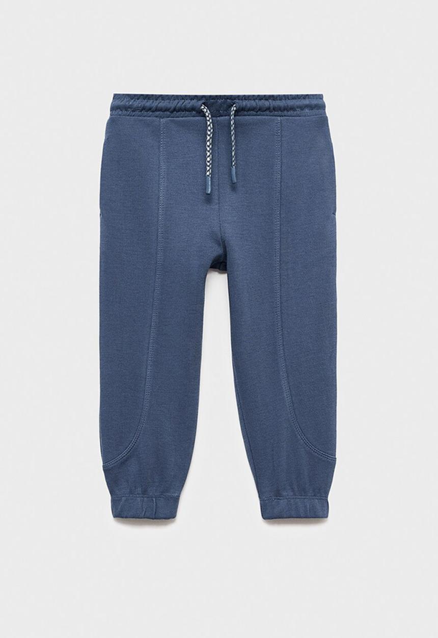 MANGO - Joggers piqueset - dark blue