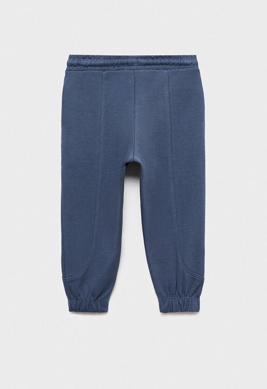 MANGO - Joggers piqueset - dark blue