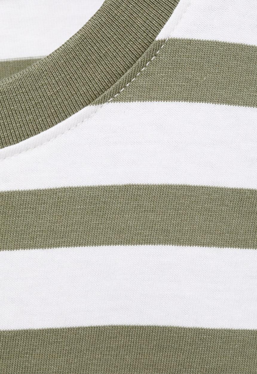 MANGO - T-shirt stgreen - green