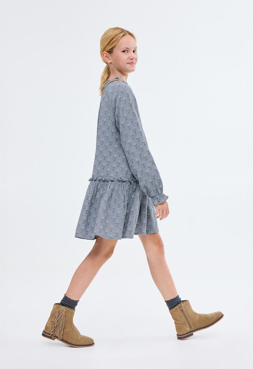 MANGO - Dress petunia - light/pastel blue