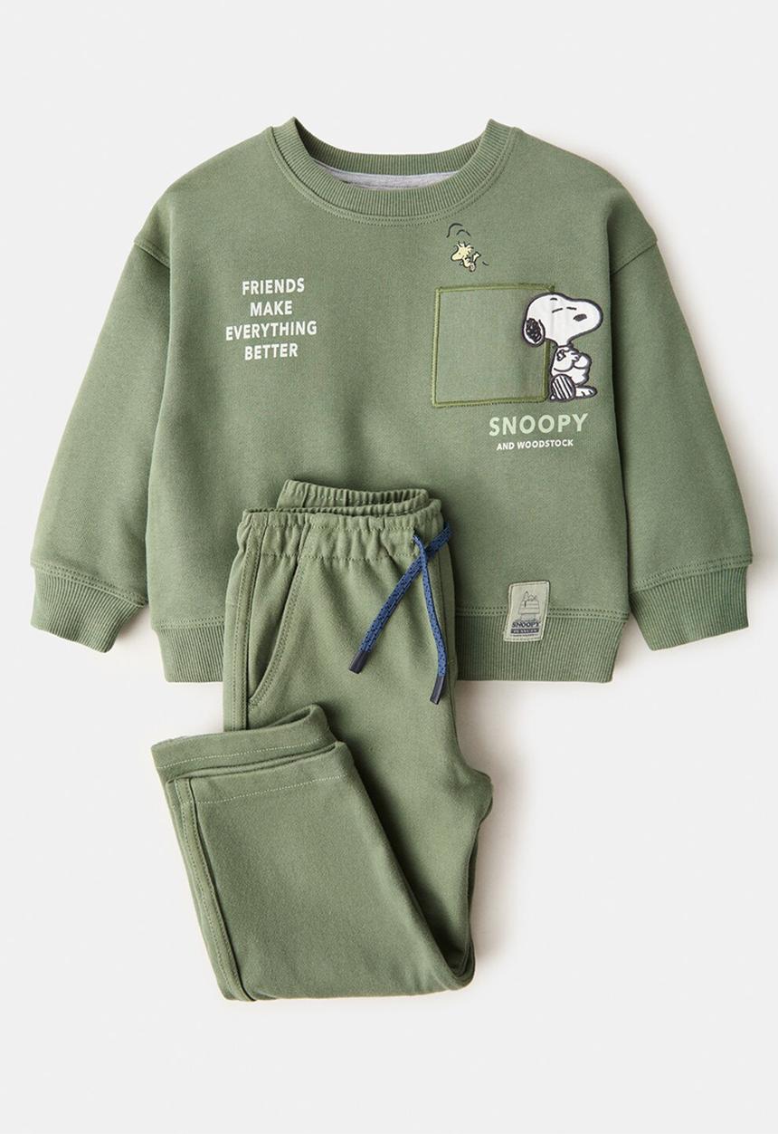 MANGO - Joggers soft - green