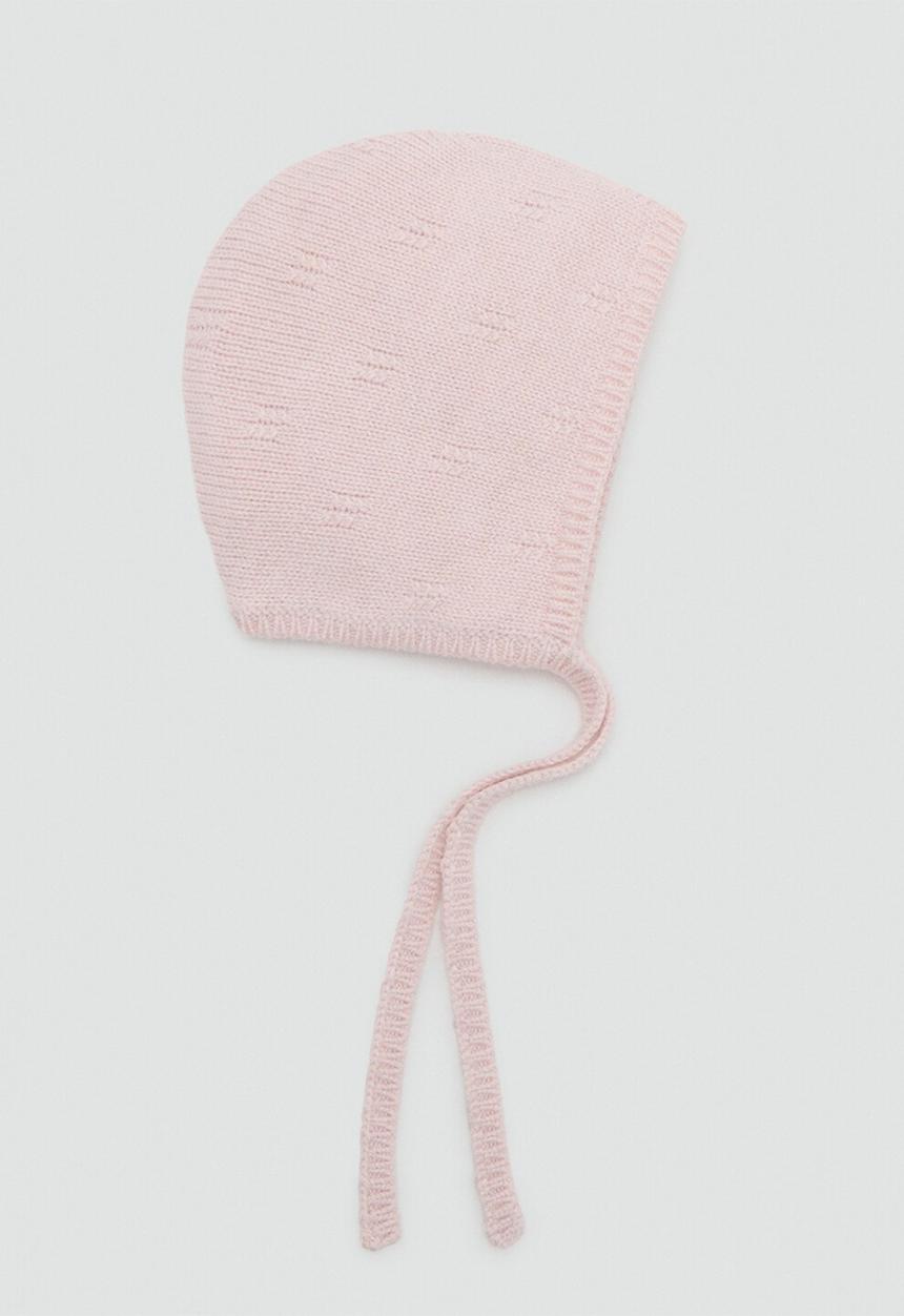 MANGO - Beanie formosab - light/pastel pink
