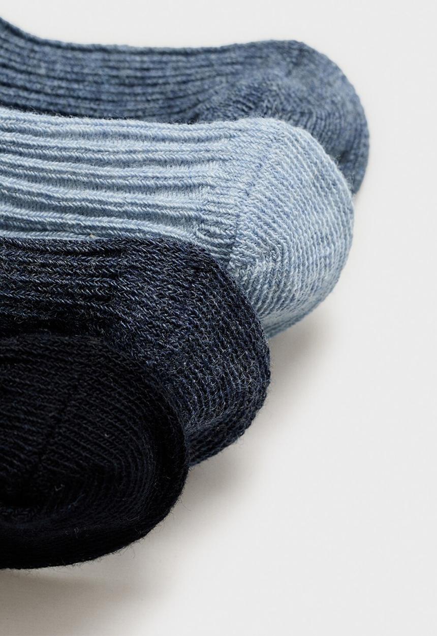 MANGO - Socks navy - navy