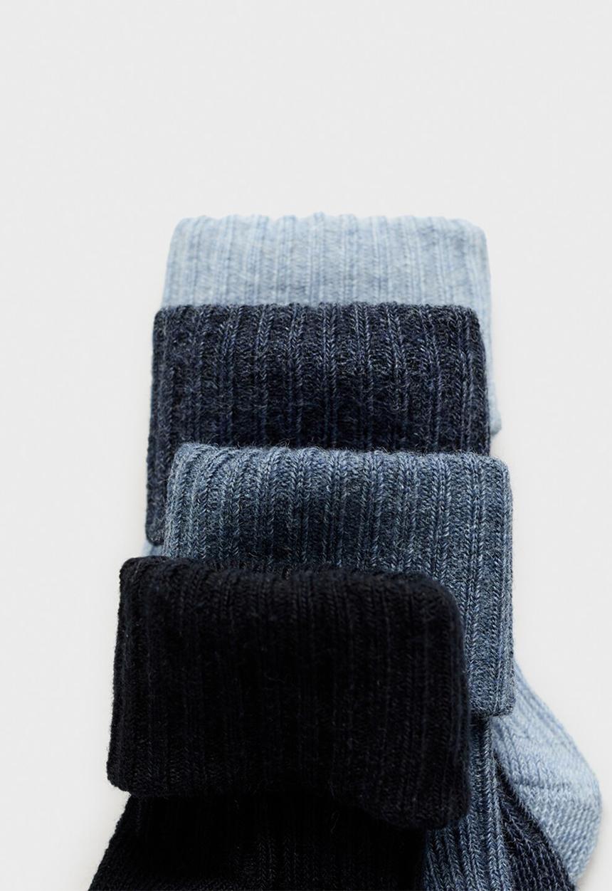 MANGO - Socks navy - navy