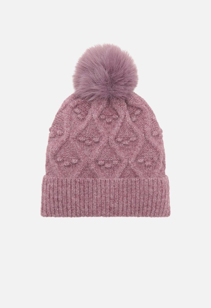 MANGO - Beanie BOLITA - Dark Red