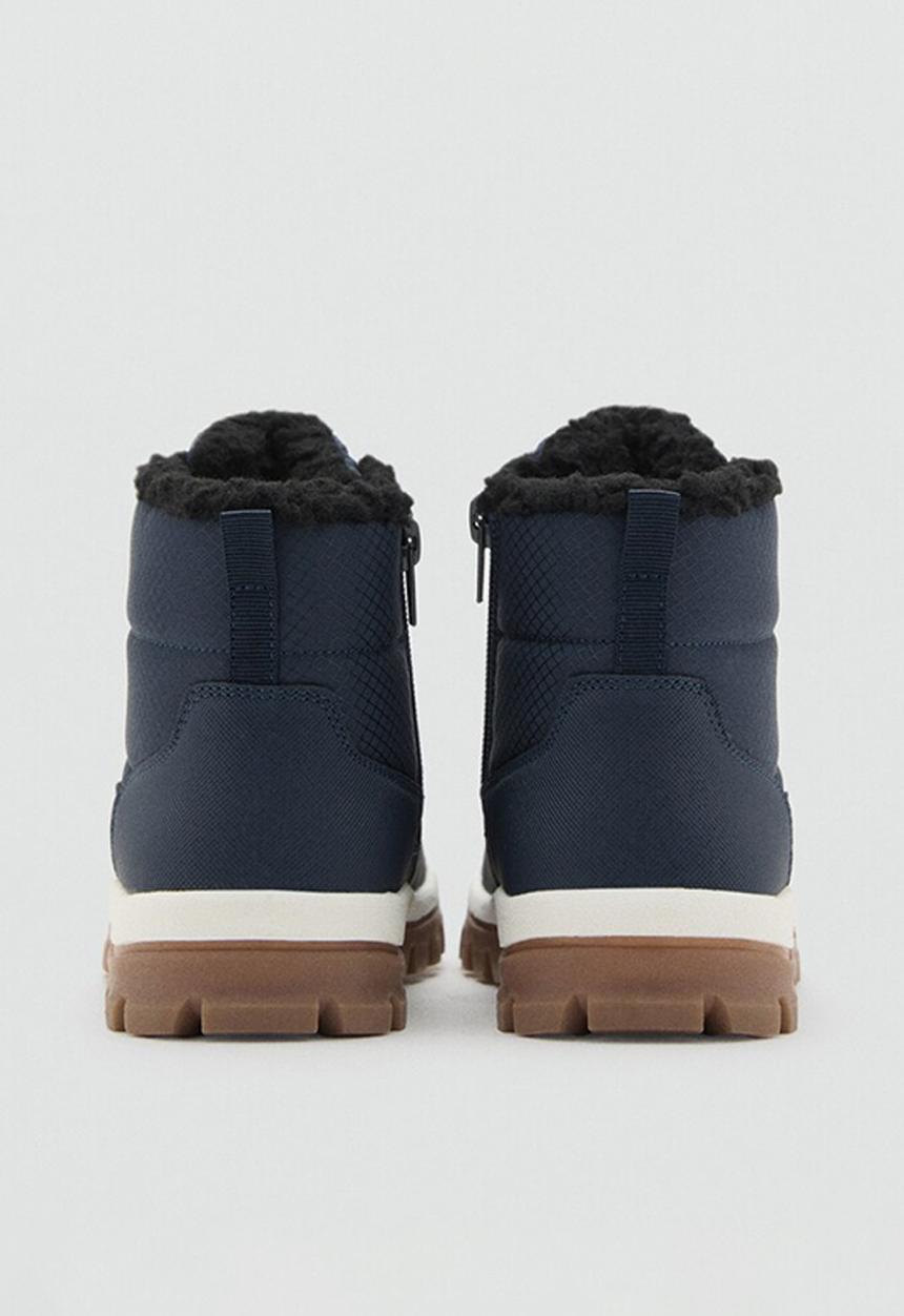 MANGO - Neo lace up boots-blue