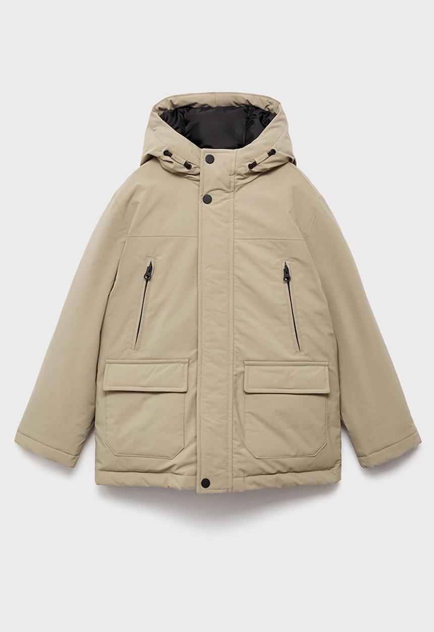 MANGO - Puffer coat miguel - dark green