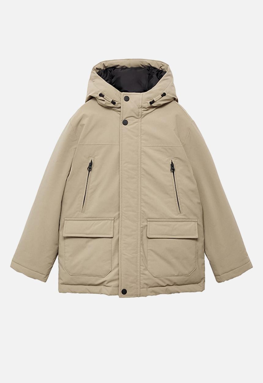 MANGO - Puffer coat miguel - dark green