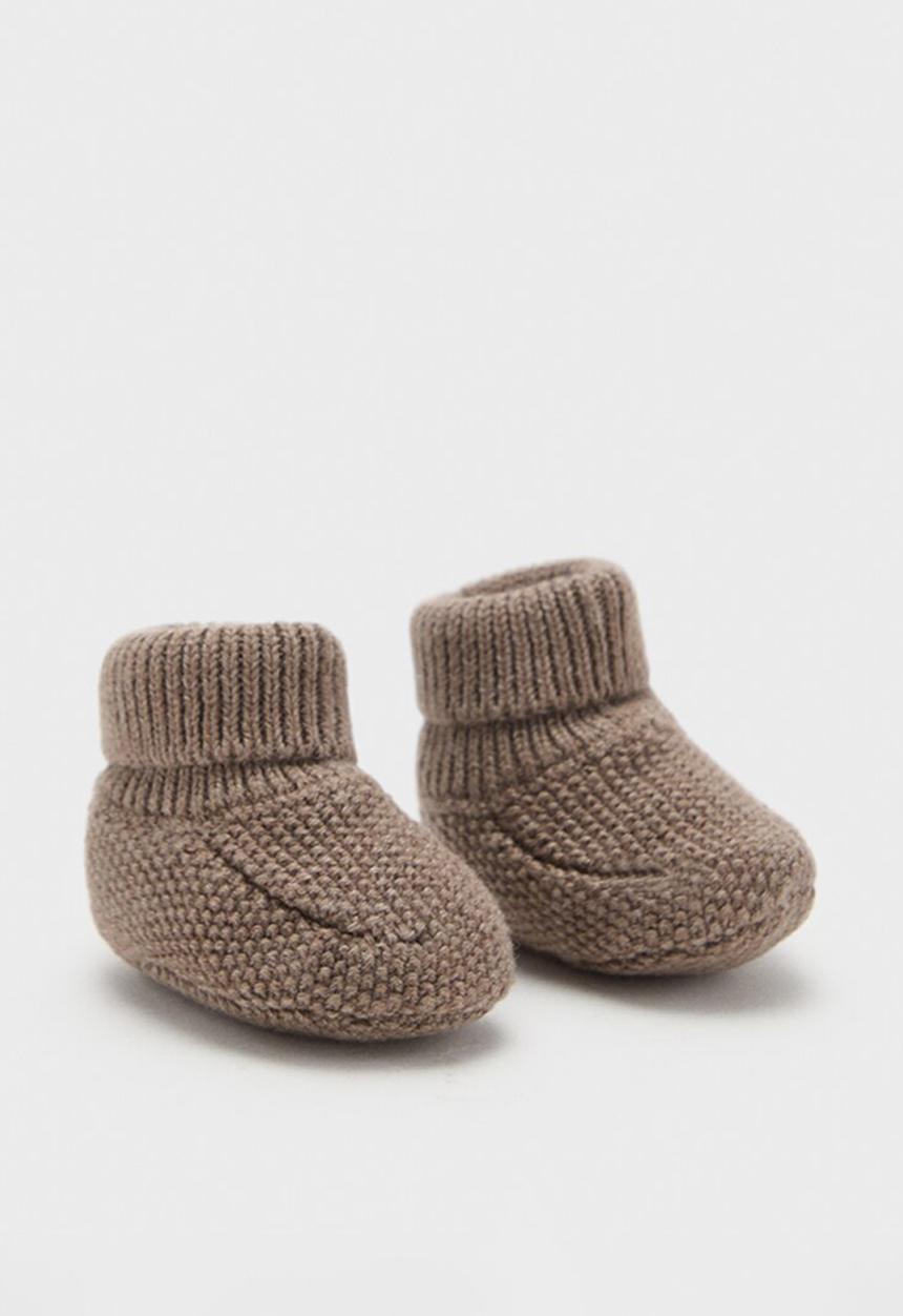 MANGO - Socks boti1 - medium brown
