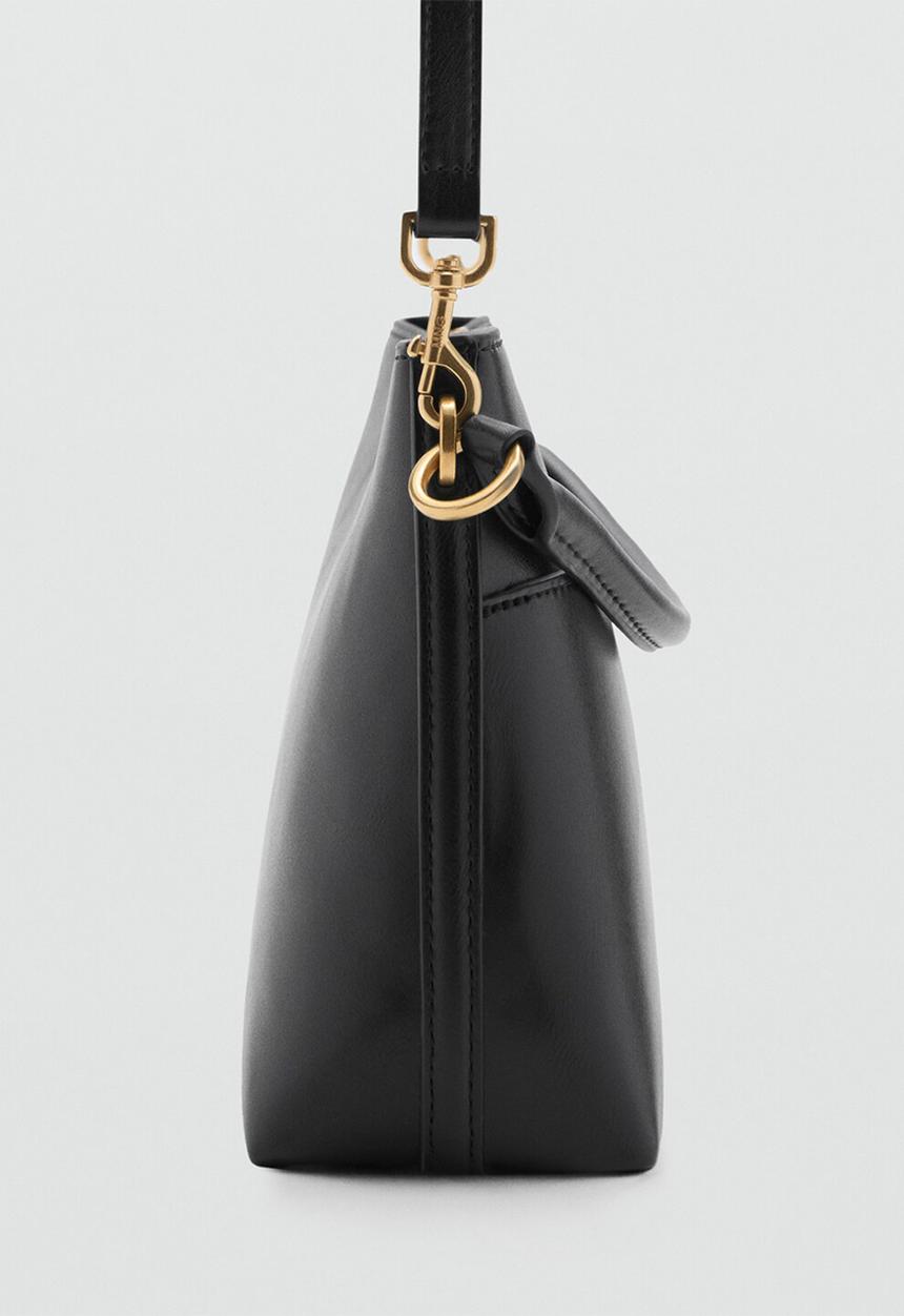 MANGO - Dani bucket bag-black