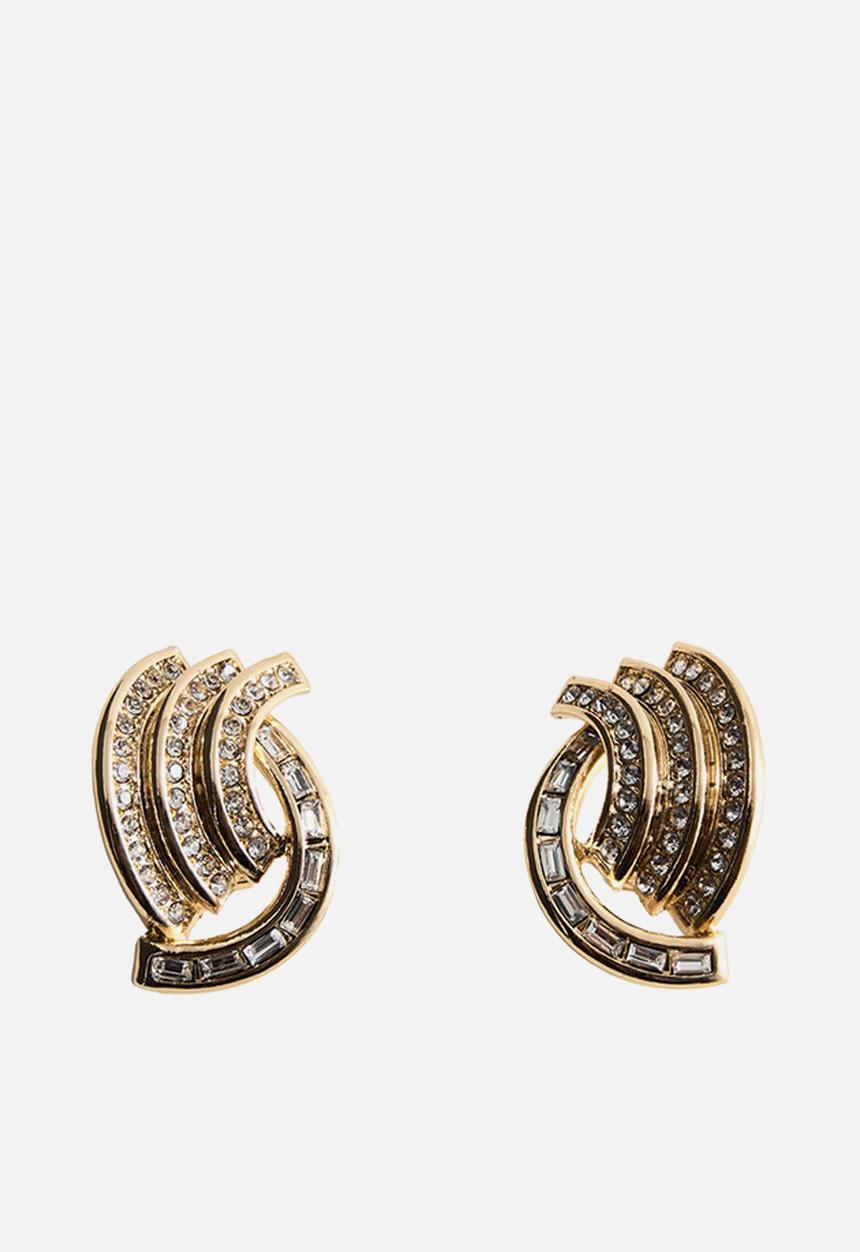 MANGO - Naim earrings-gold