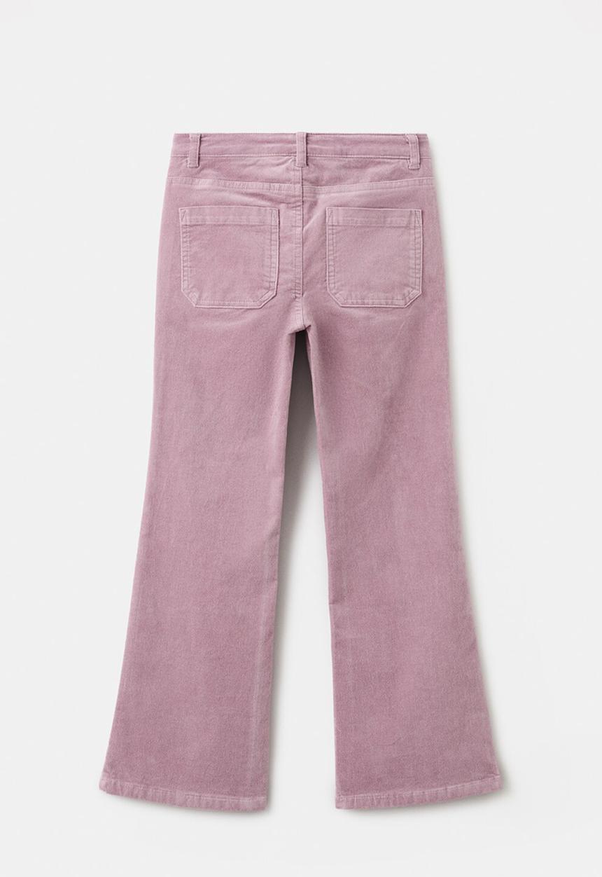 MANGO - Trousers VELVE - Pink