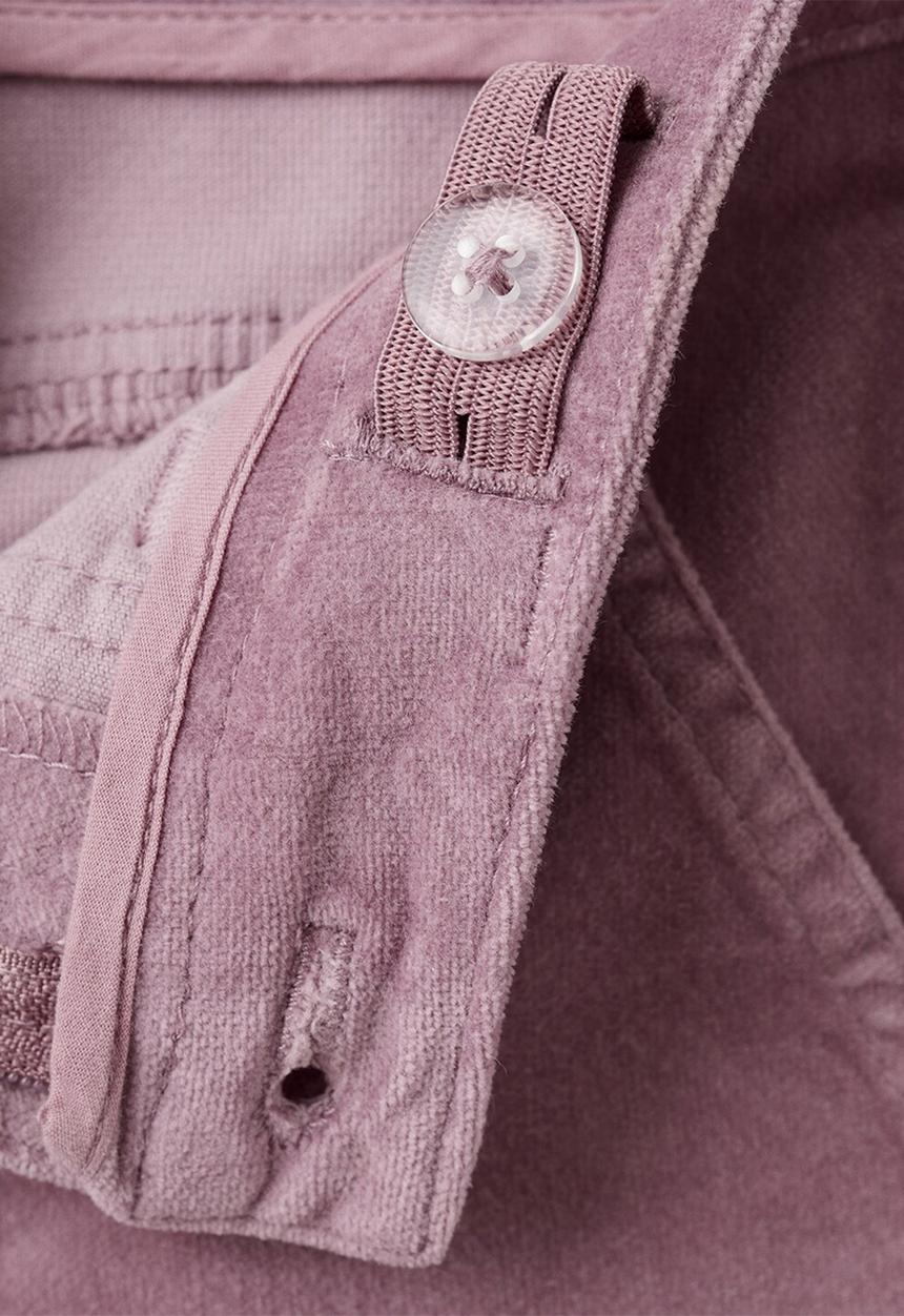 MANGO - Trousers VELVE - Pink