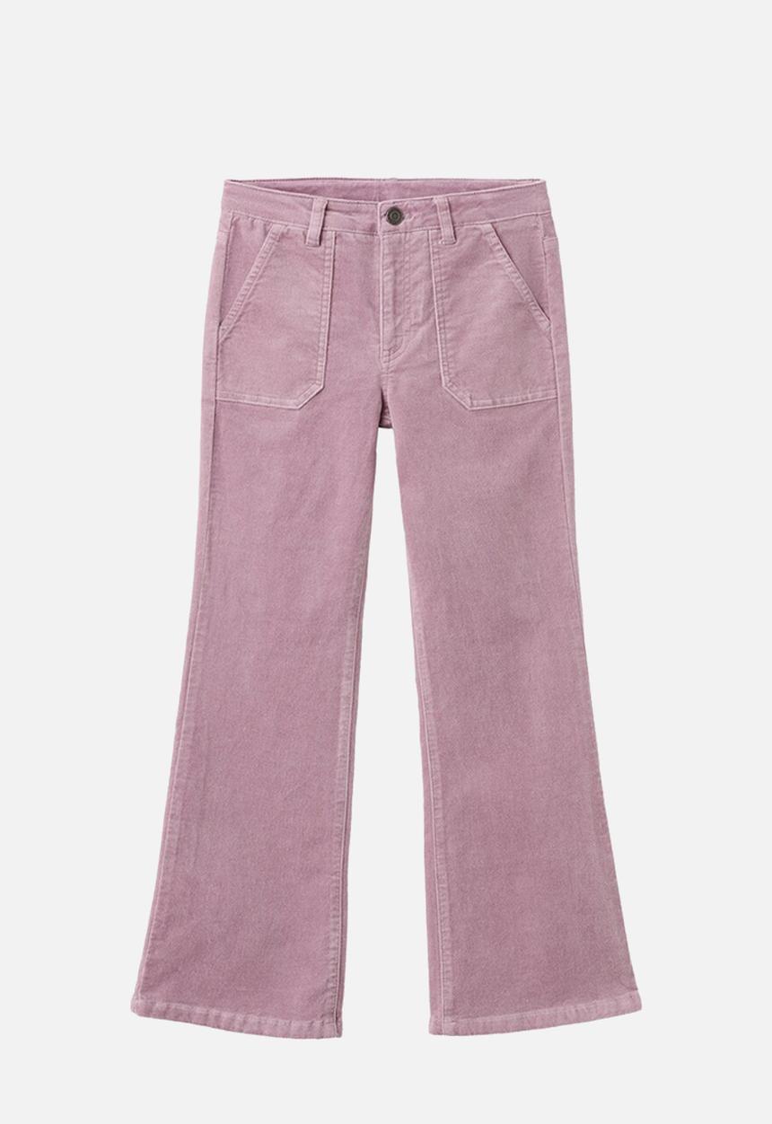 MANGO - Trousers VELVE - Pink