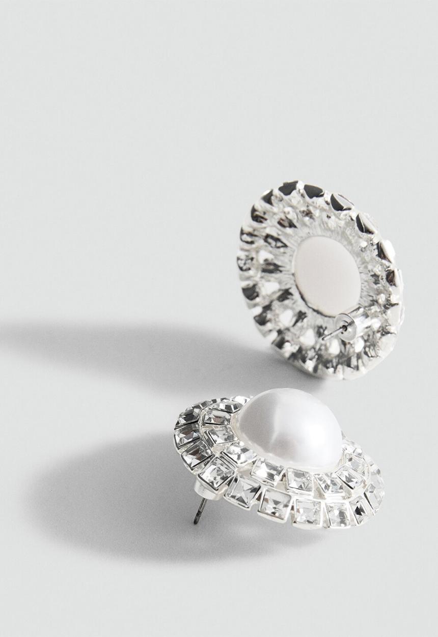 MANGO - Nicole earrings-silver