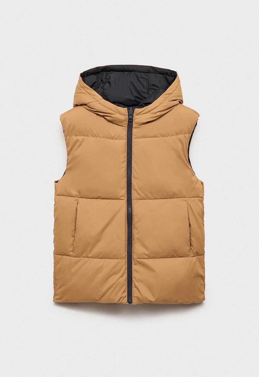 MANGO - Outer vest gerard - charcoal
