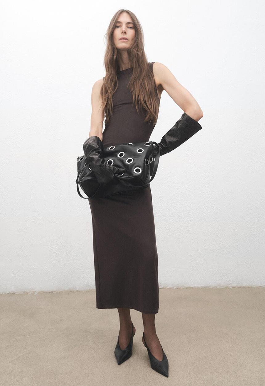 MANGO - Abra crossbody bag-black