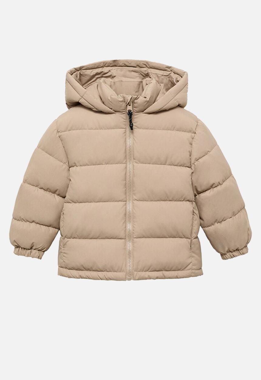 MANGO - Puffer coat aldo - light/pastel yellow