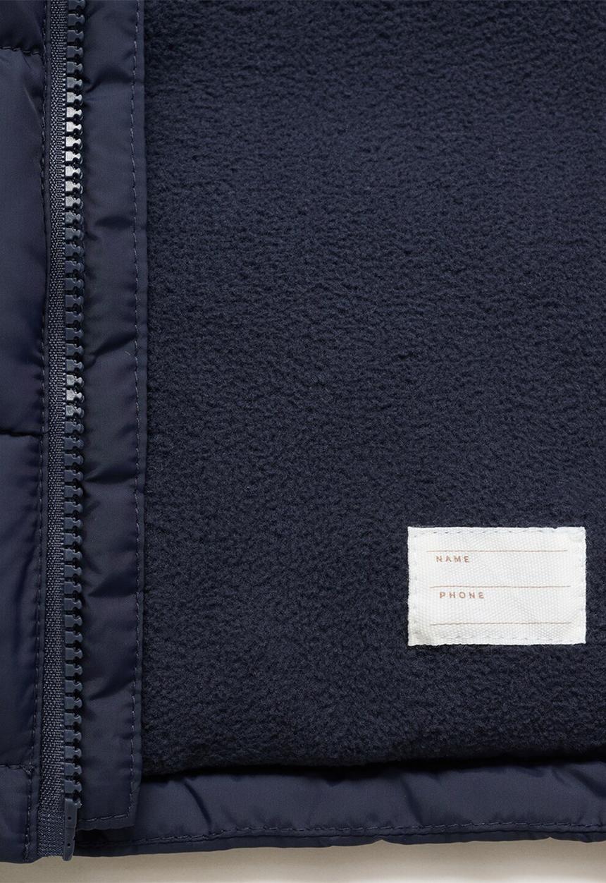 MANGO - Puffer coat aldo - navy