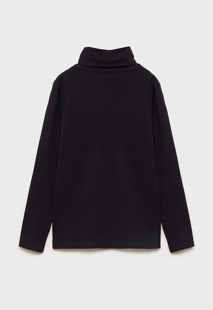 MANGO - T-shirt turbo - black