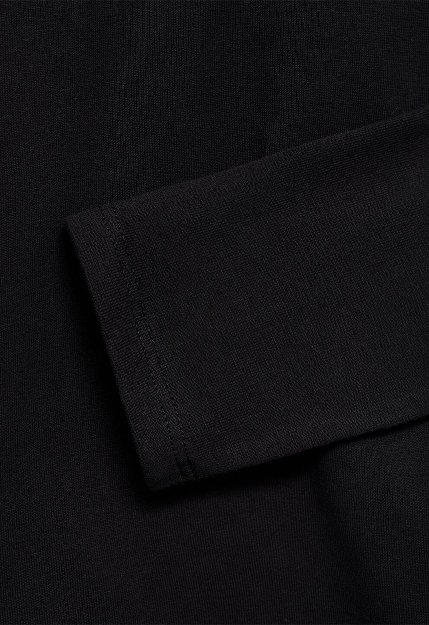 MANGO - T-shirt turbo - black