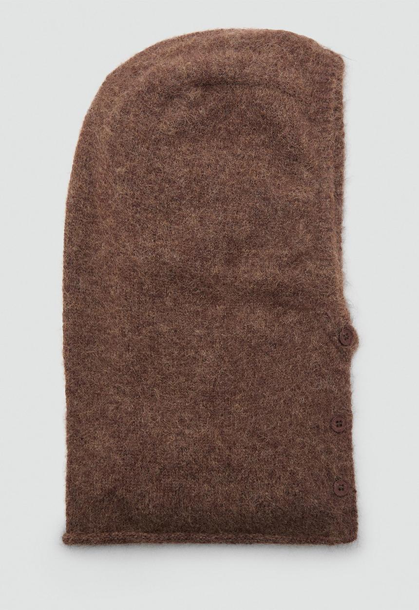 MANGO - Simon beanie-brown