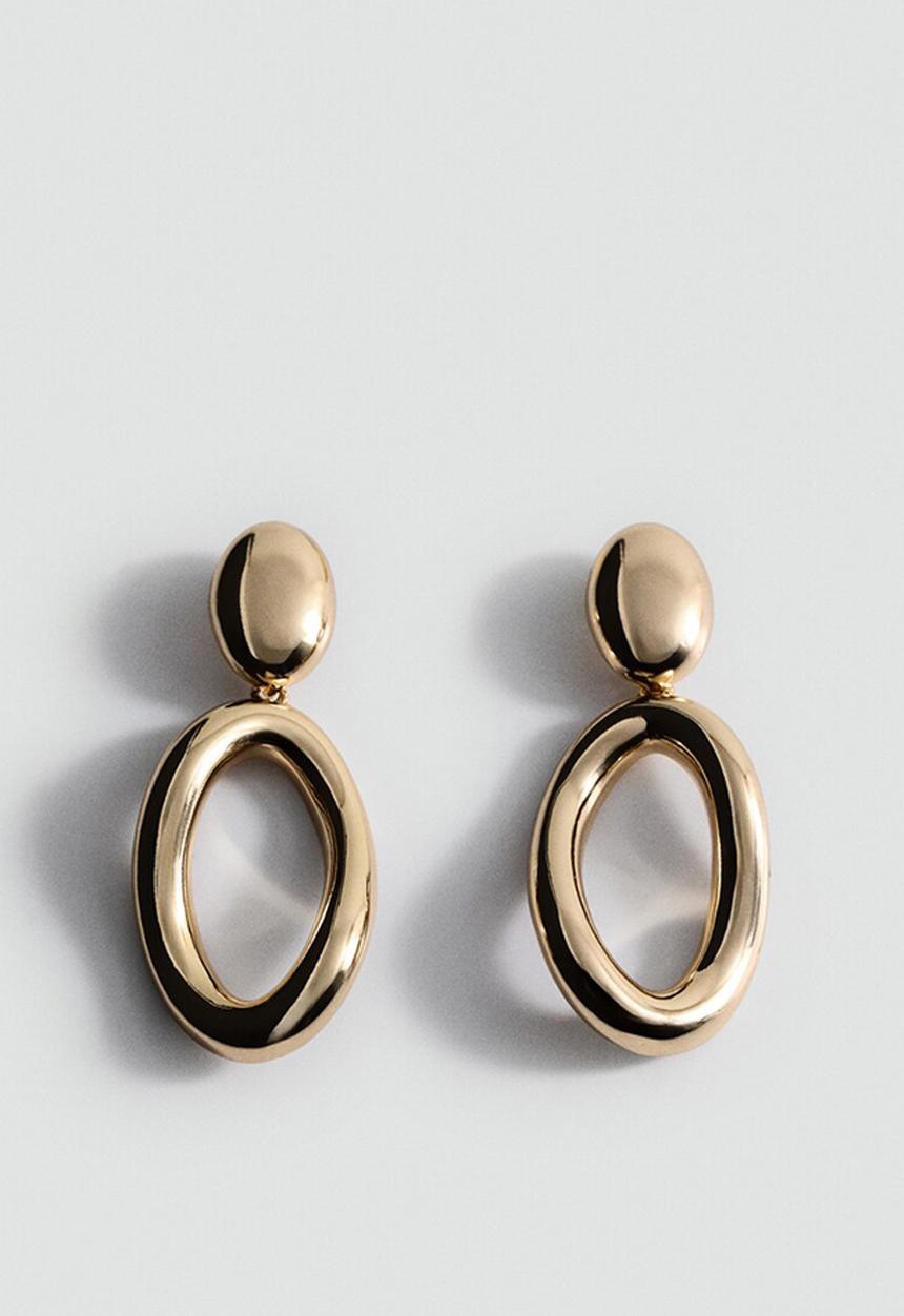 MANGO - Olaia earrings - gold