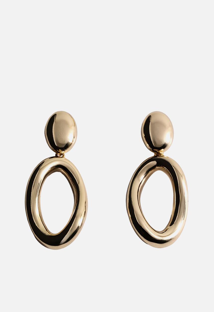 MANGO - Olaia earrings - gold