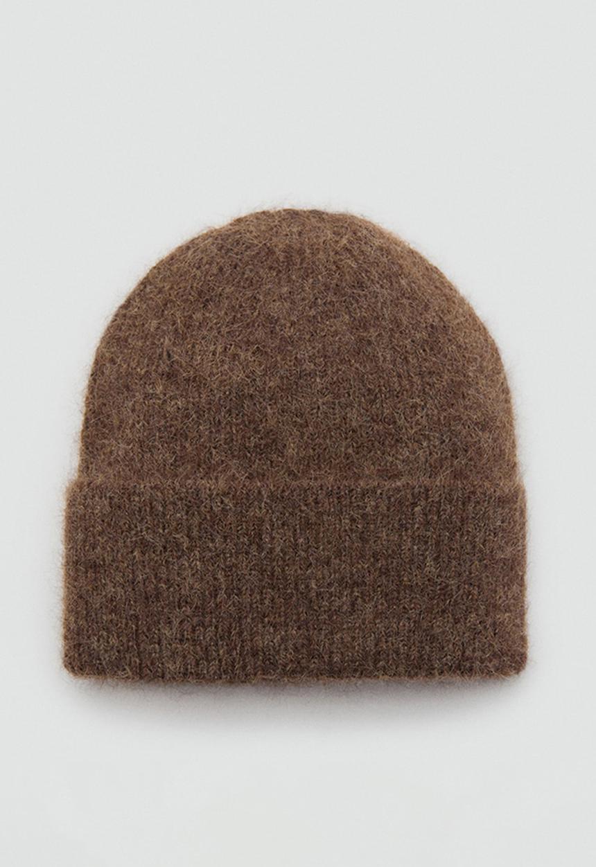 MANGO - Mohi beanie-brown