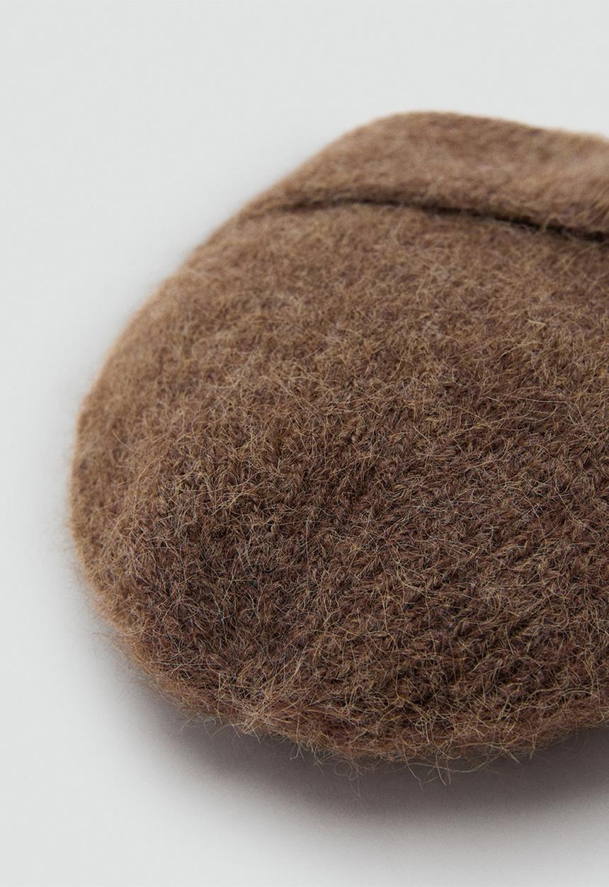 MANGO - Mohi beanie-brown