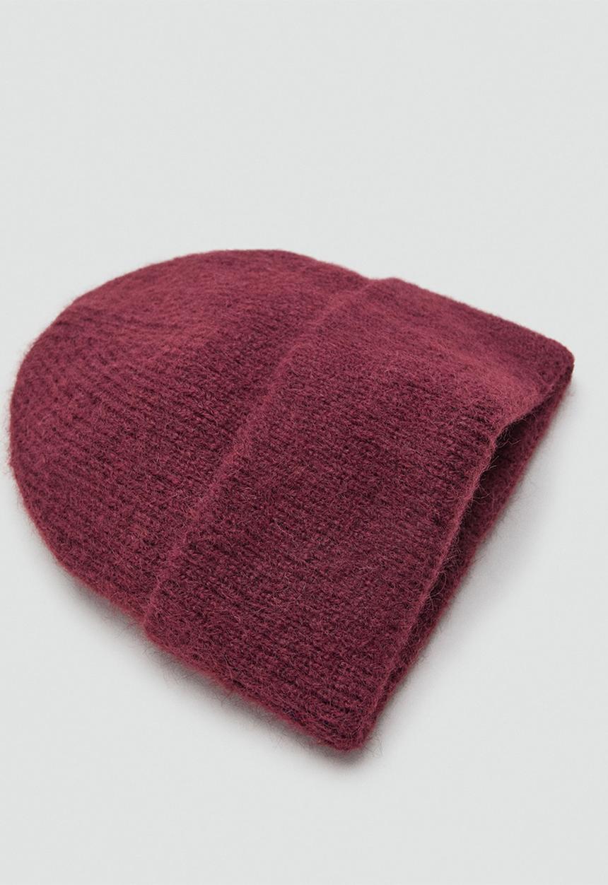MANGO - Mohi beanie - dark red