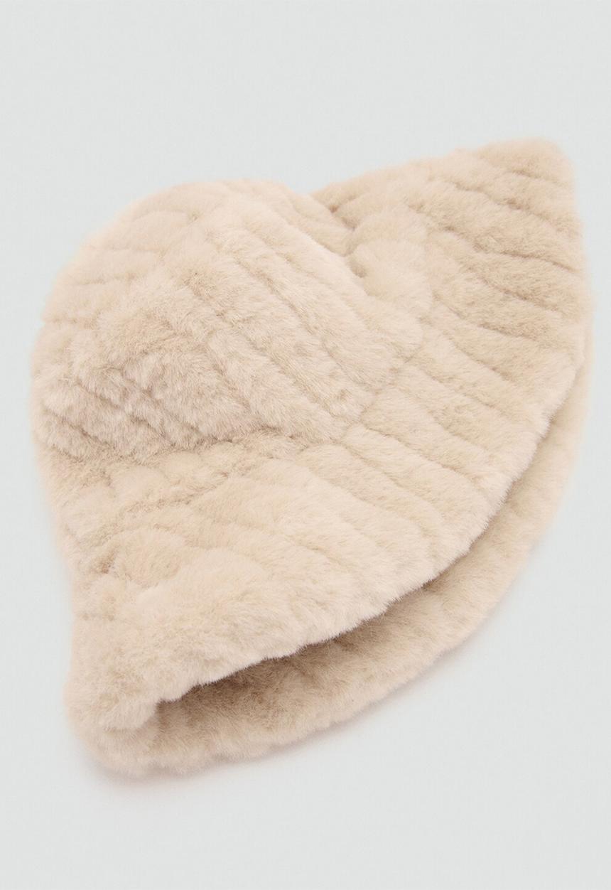 MANGO - Chessy hat-beige