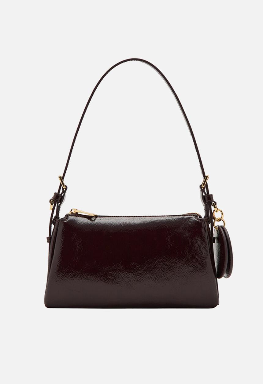 MANGO - Grego shoulder bag-dark red