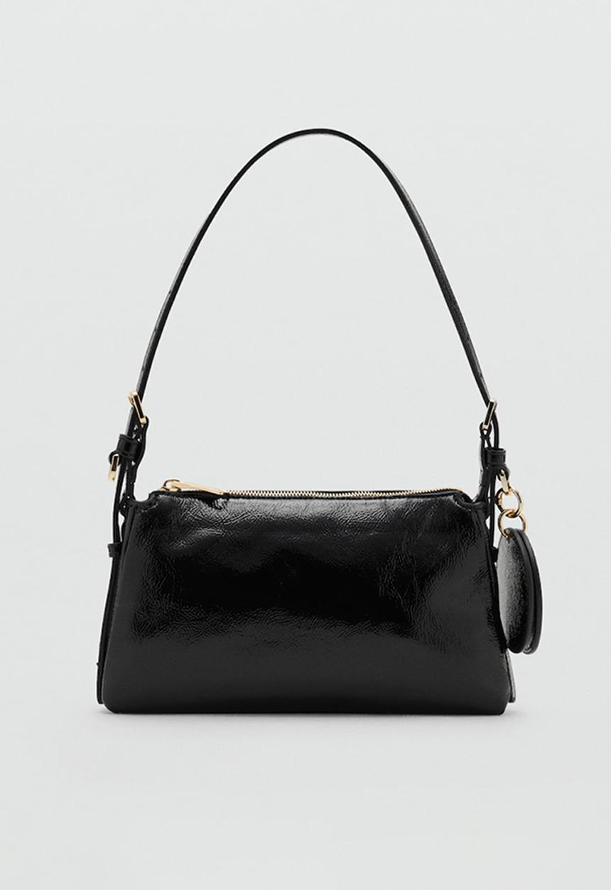 MANGO - Grego shoulder bag-black