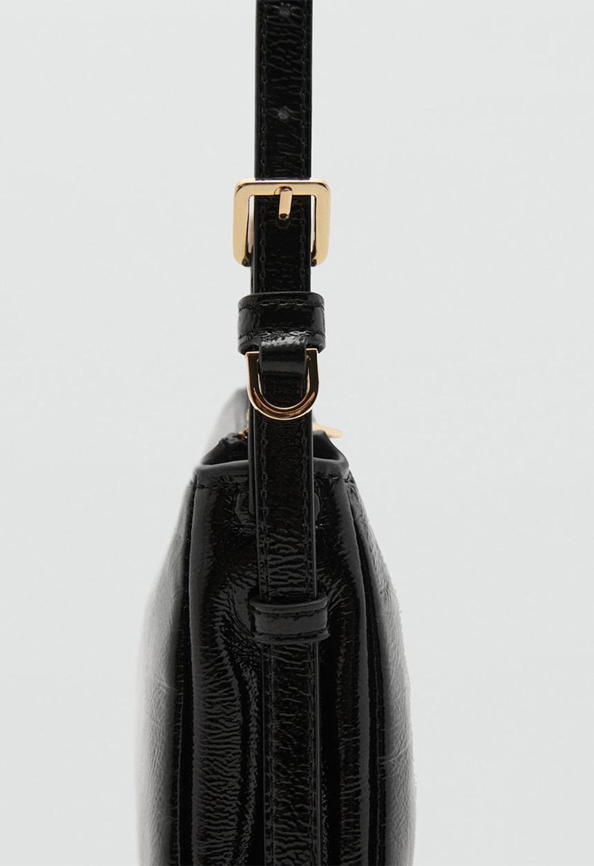 MANGO - Grego shoulder bag-black