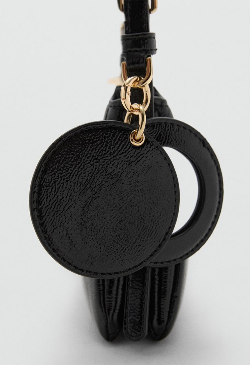 MANGO - Grego shoulder bag-black