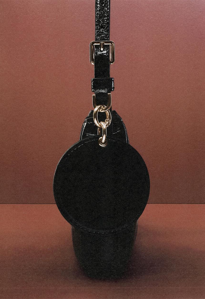 MANGO - Grego shoulder bag-black