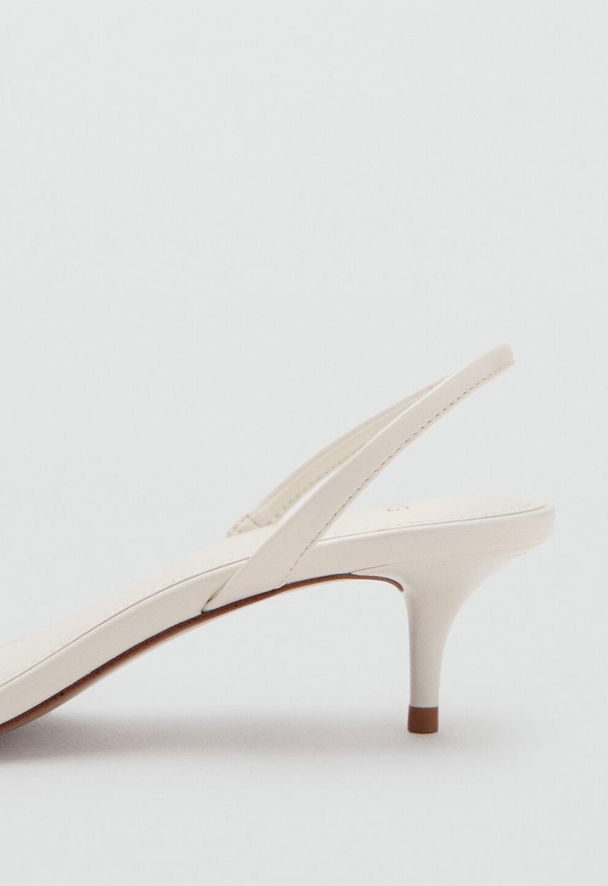 MANGO - Nighty heel - light beige
