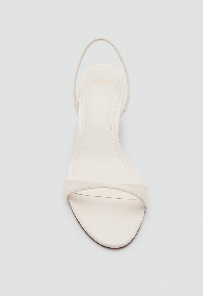 MANGO - Nighty heel - light beige