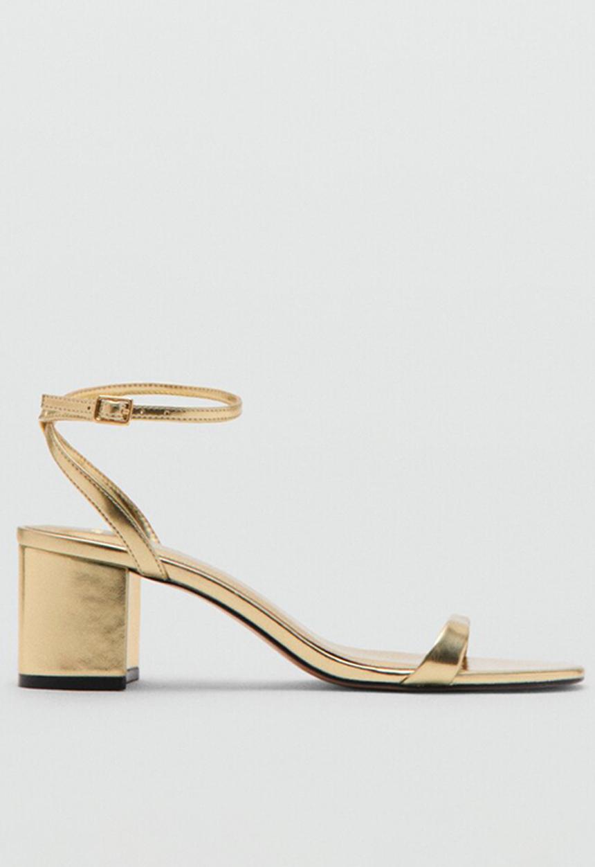 MANGO - Tica heel - gold