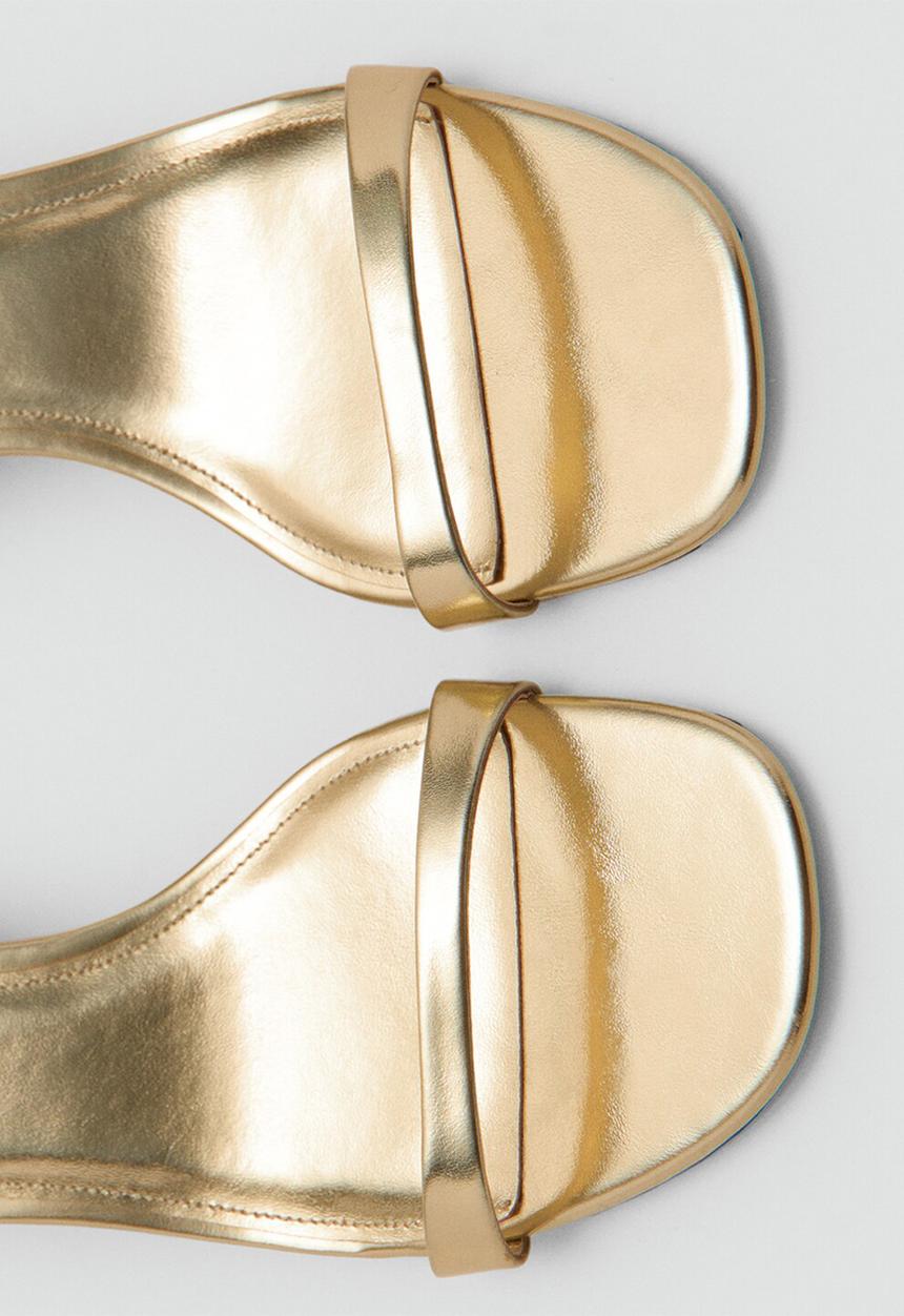 MANGO - Tica heel - gold