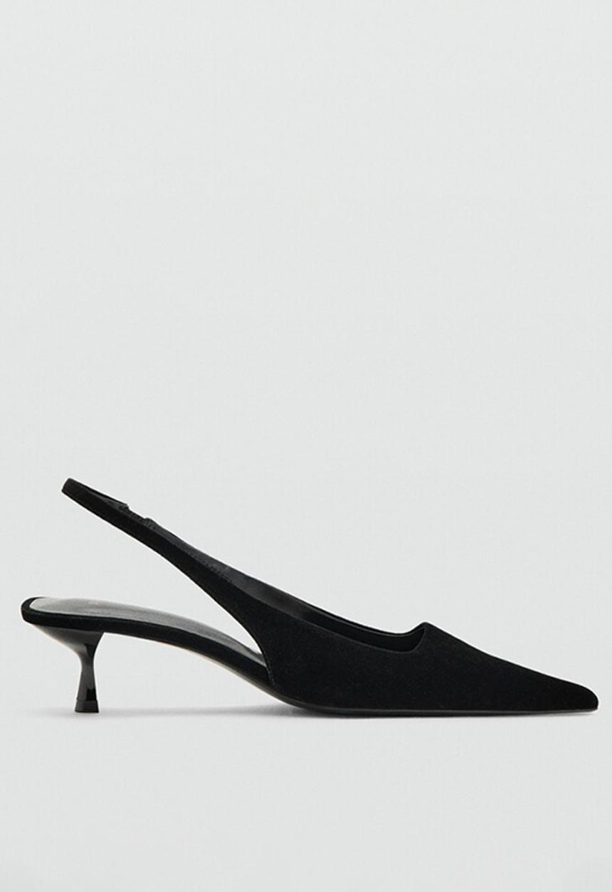 MANGO - Vina heel - black
