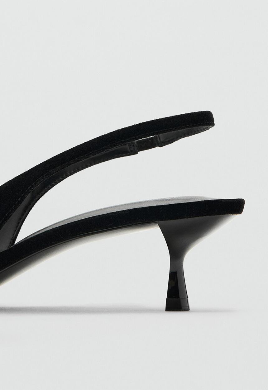 MANGO - Vina heel - black