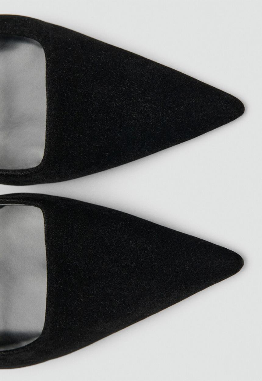 MANGO - Vina heel - black