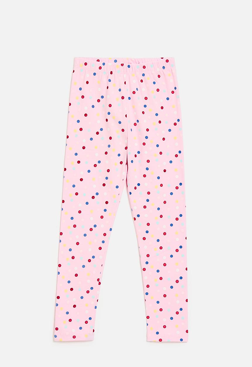 Pop Candy - Printed leggings - pink/polka dots