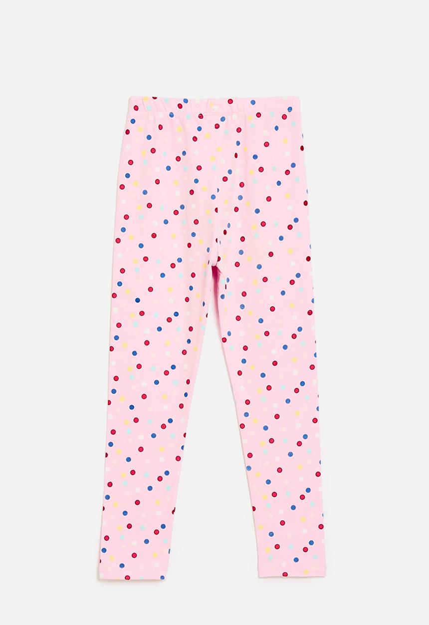Pop Candy - Printed leggings - pink/polka dots